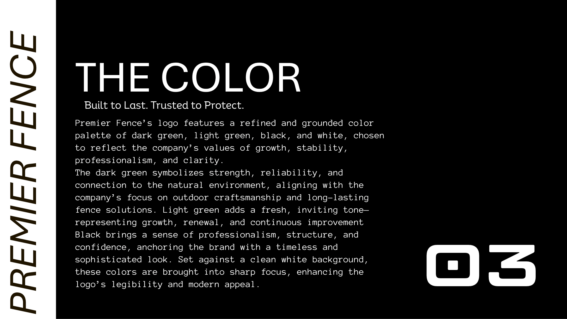 The color section page