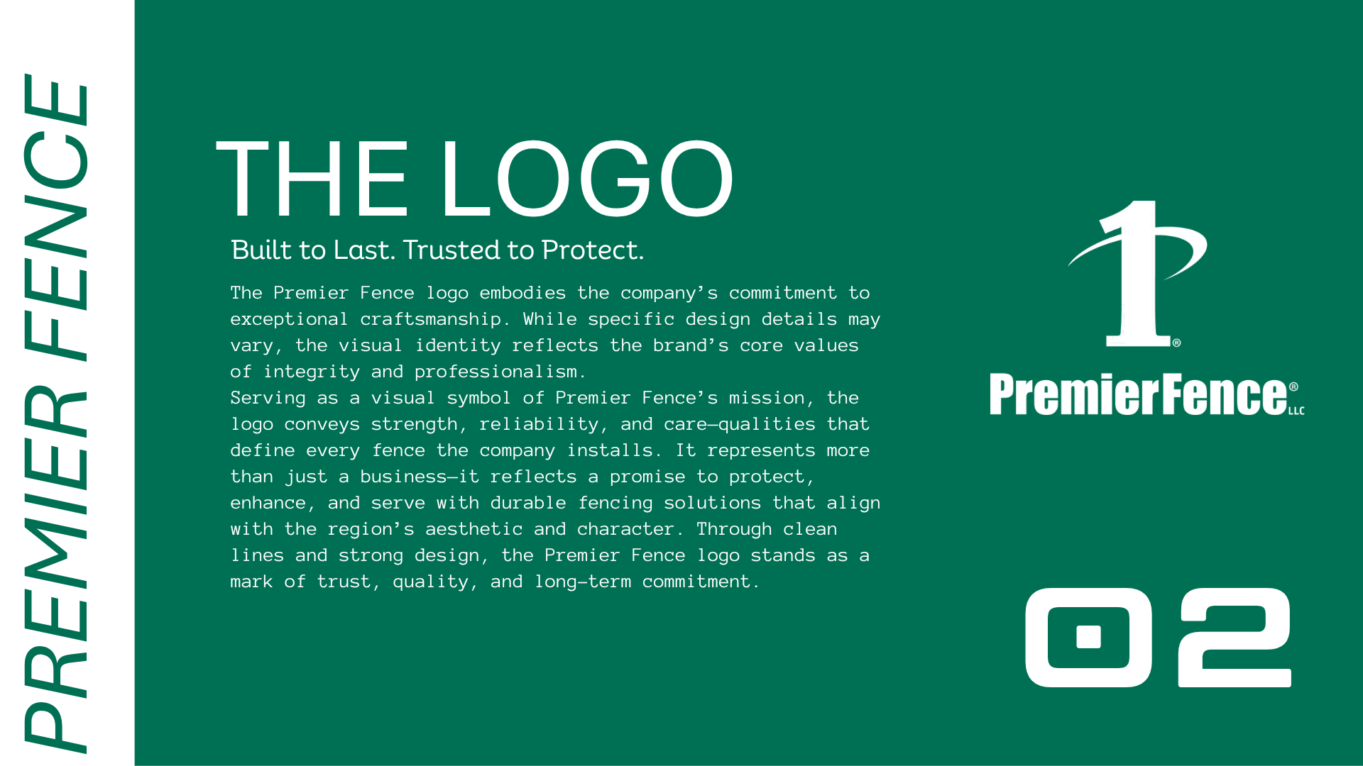 The logo page