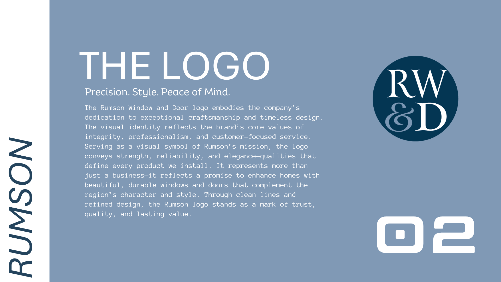 The logo page