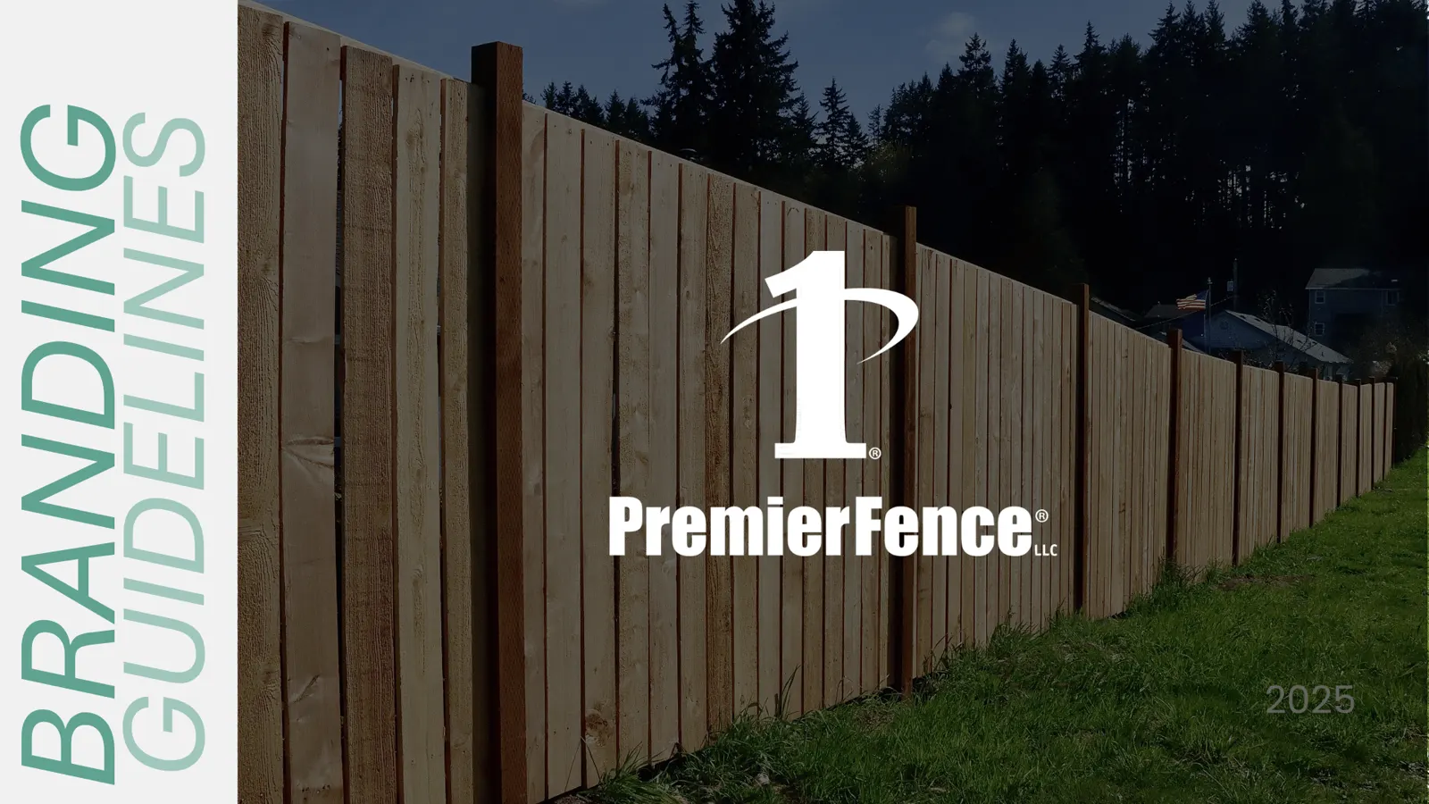 Premier Fence branding guidelines cover