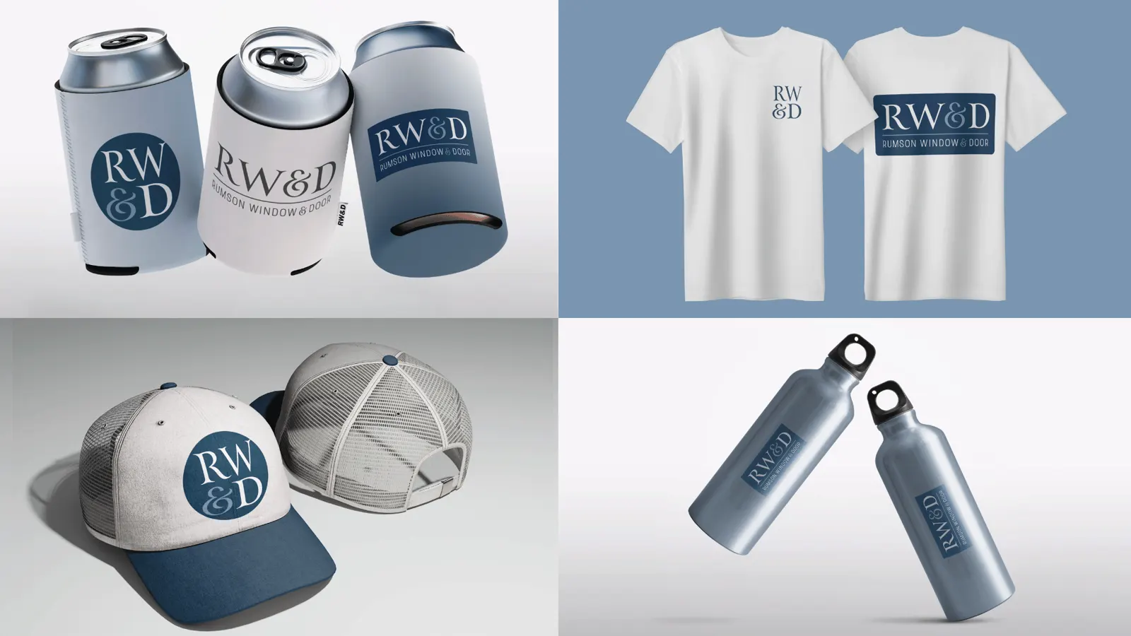 Branded merchandise mockups